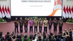 Serah Terima Jabatan Pimpinan dan Dewan Pengawas KPK Terpilih 2024-2029